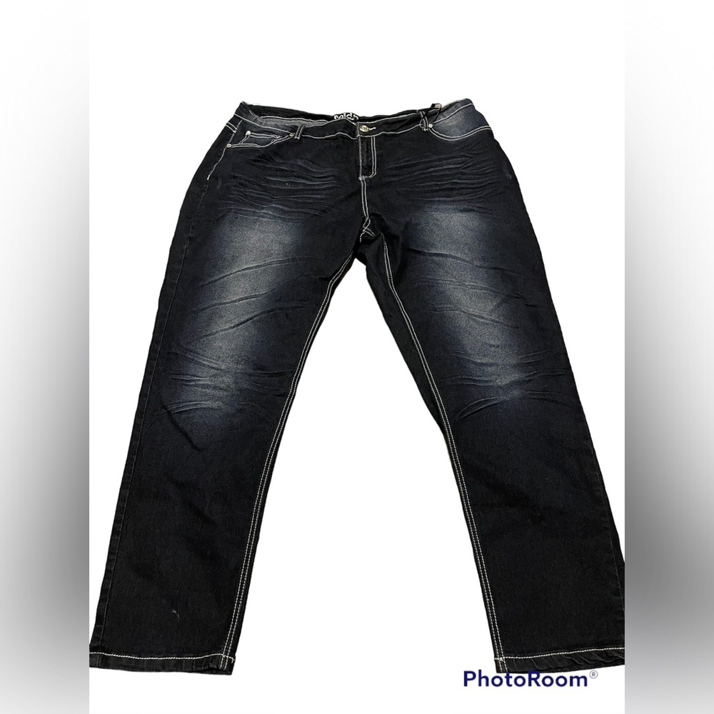 Reign Plus Size Dark Blue Jeans